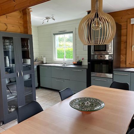 Vrijstaande Luxe Finse Blokhut 2-6 Of 2-8 Pers Villa Kropswolde Bagian luar foto