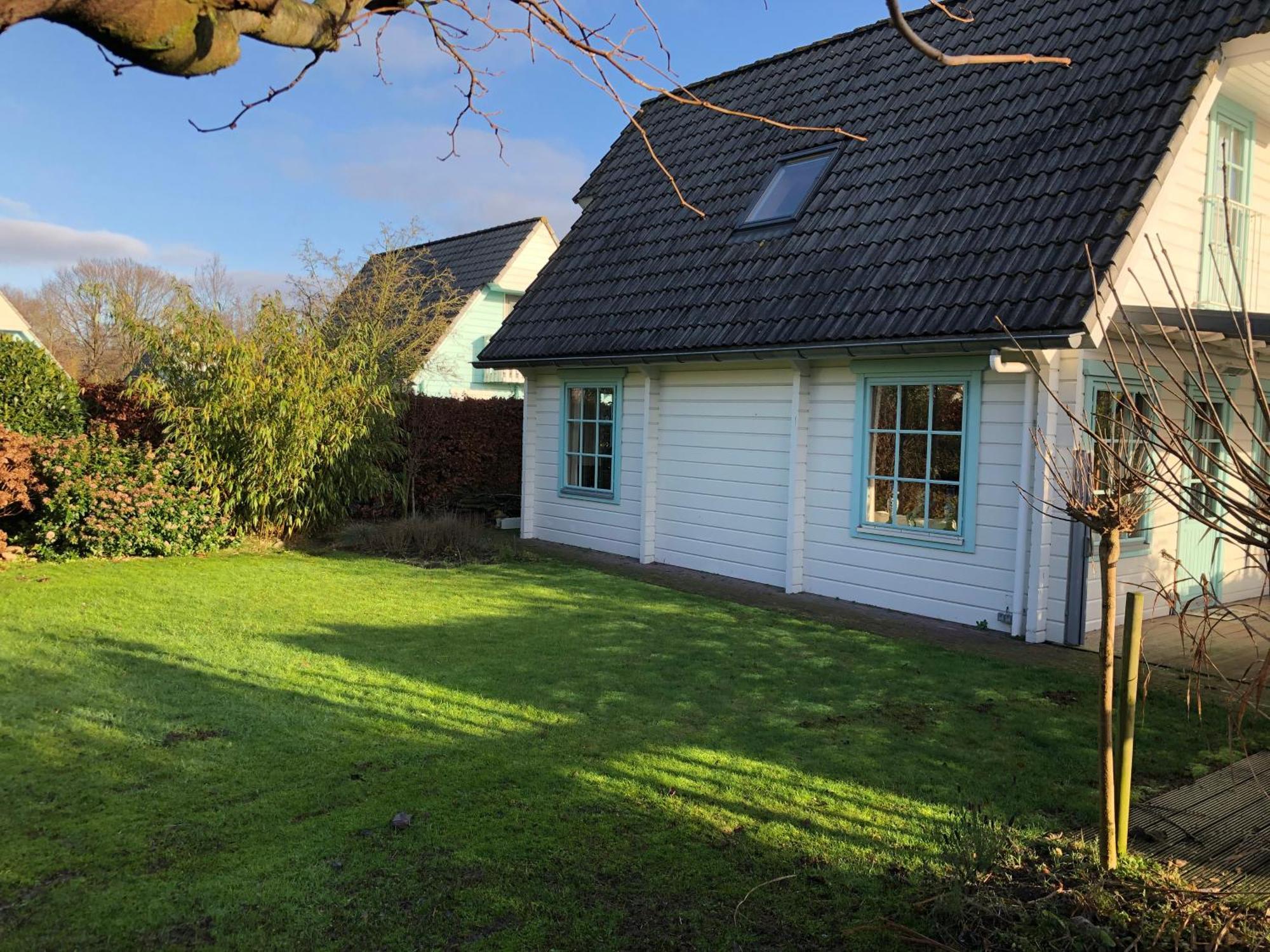 Vrijstaande Luxe Finse Blokhut 2-6 Of 2-8 Pers Villa Kropswolde Bagian luar foto
