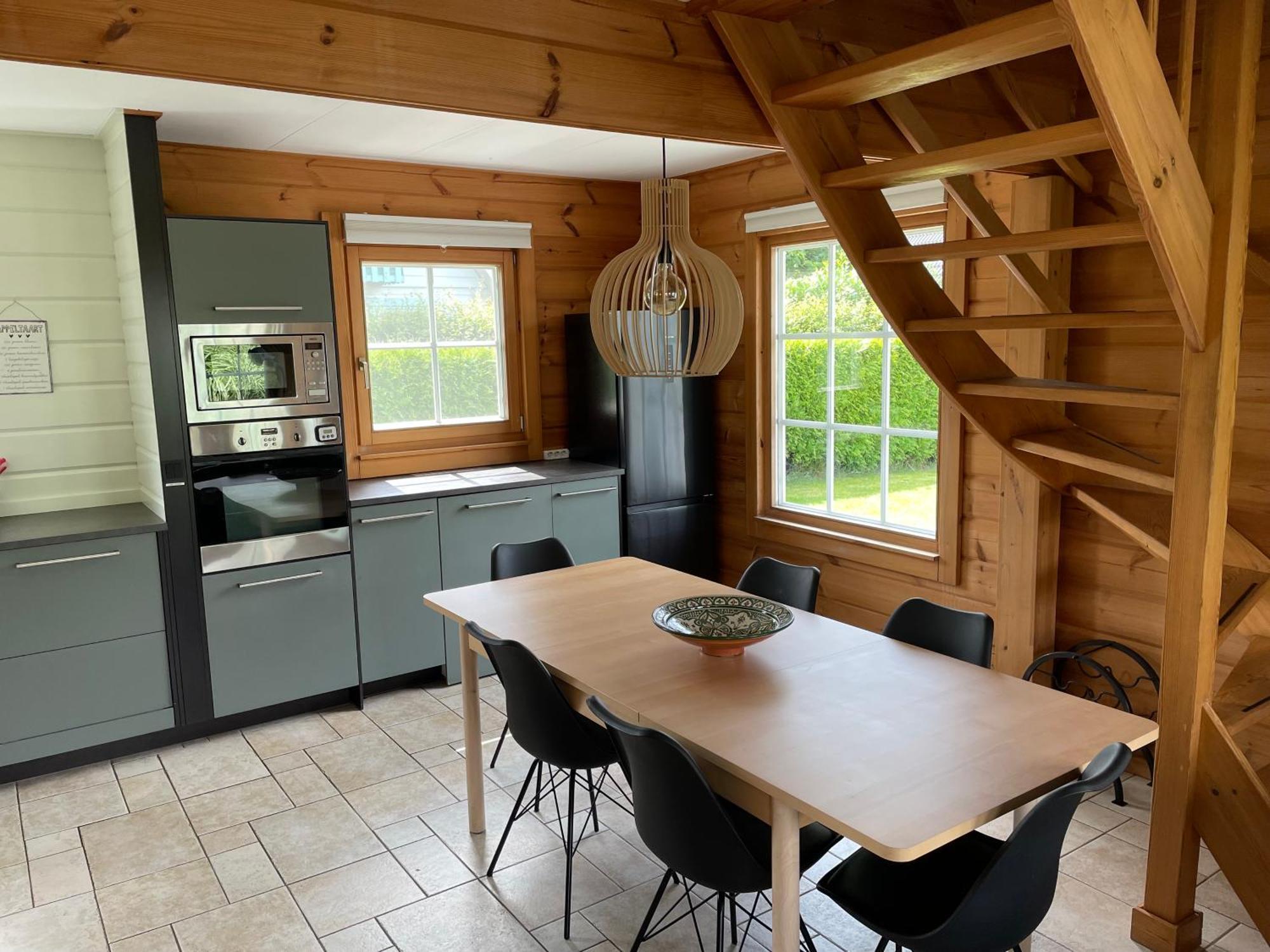 Vrijstaande Luxe Finse Blokhut 2-6 Of 2-8 Pers Villa Kropswolde Bagian luar foto